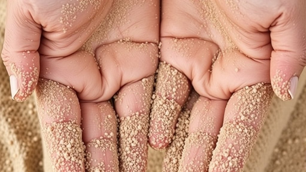 silica sand with polymer coating