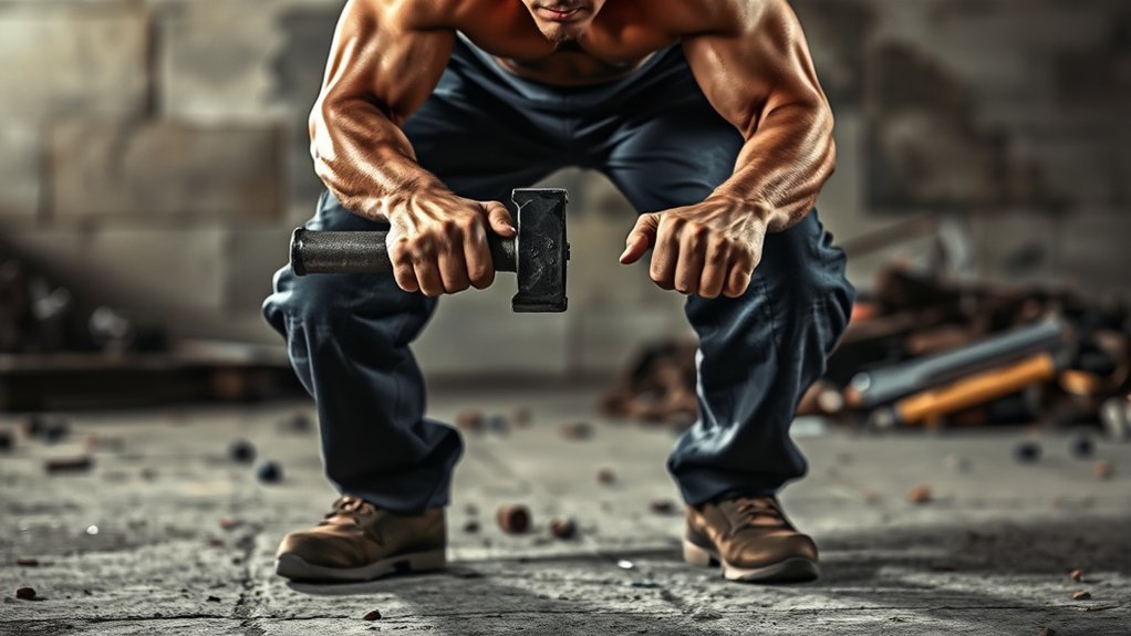 stable grounded controlled grip
