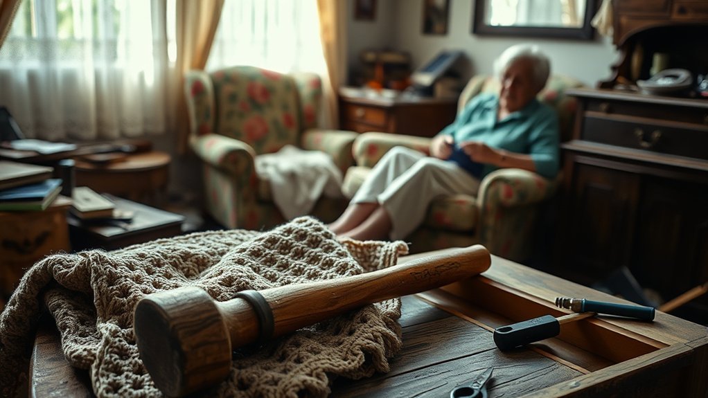 stealthy search while granny distracts