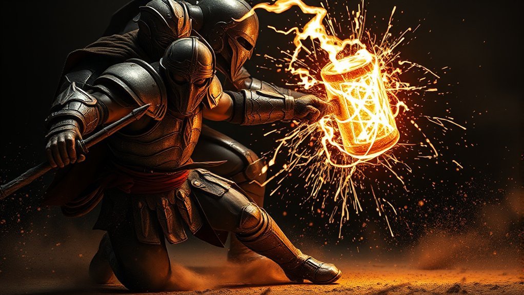 stun interrupts halts actions