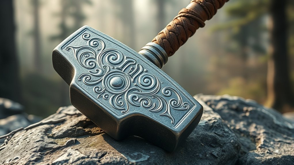 thor s hammer strength protection mythic symbol