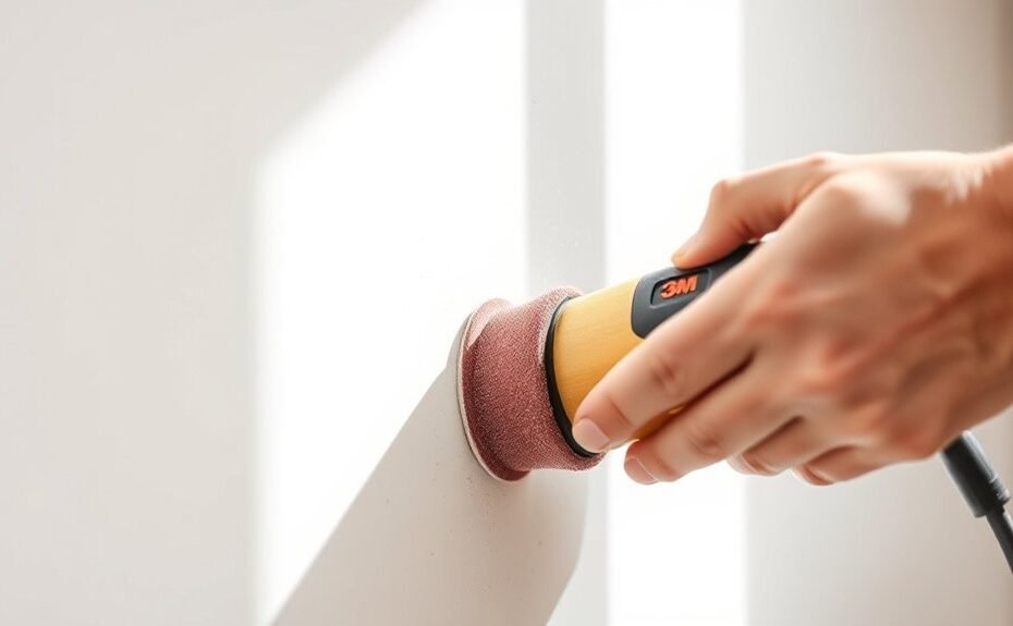 using a 3m drywall sander