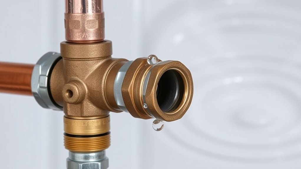 water hammer affects pipe types differently