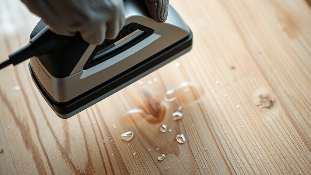 wet sanding with rated tool only