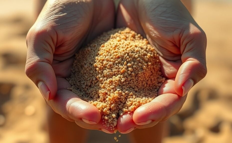 what does sand feel like