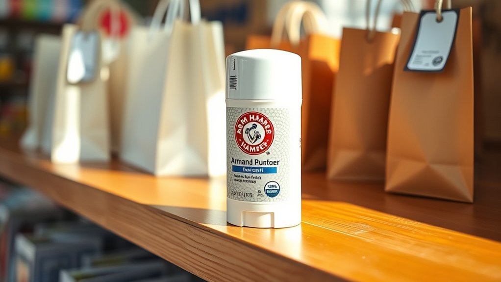 widely available affordable deodorant options