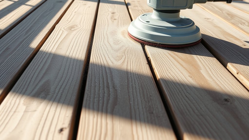 wood condition affects sanding duration
