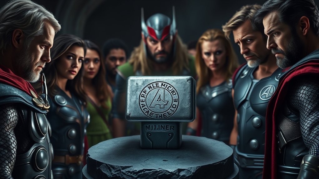 worthy wielders across universes